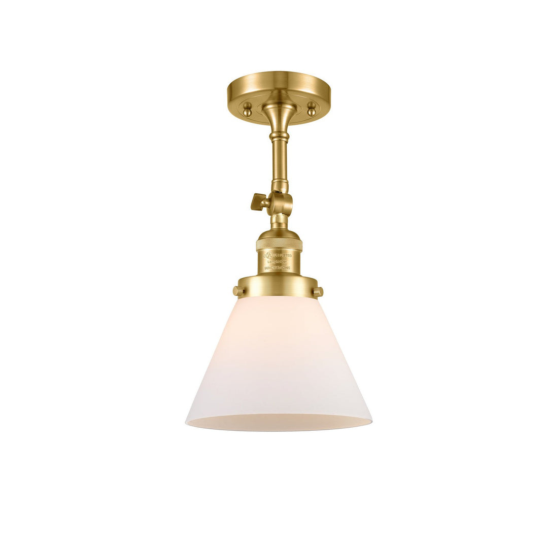 Innovations Franklin Restoration 201F-SG-G41-LED Ceiling Light - Satin Gold