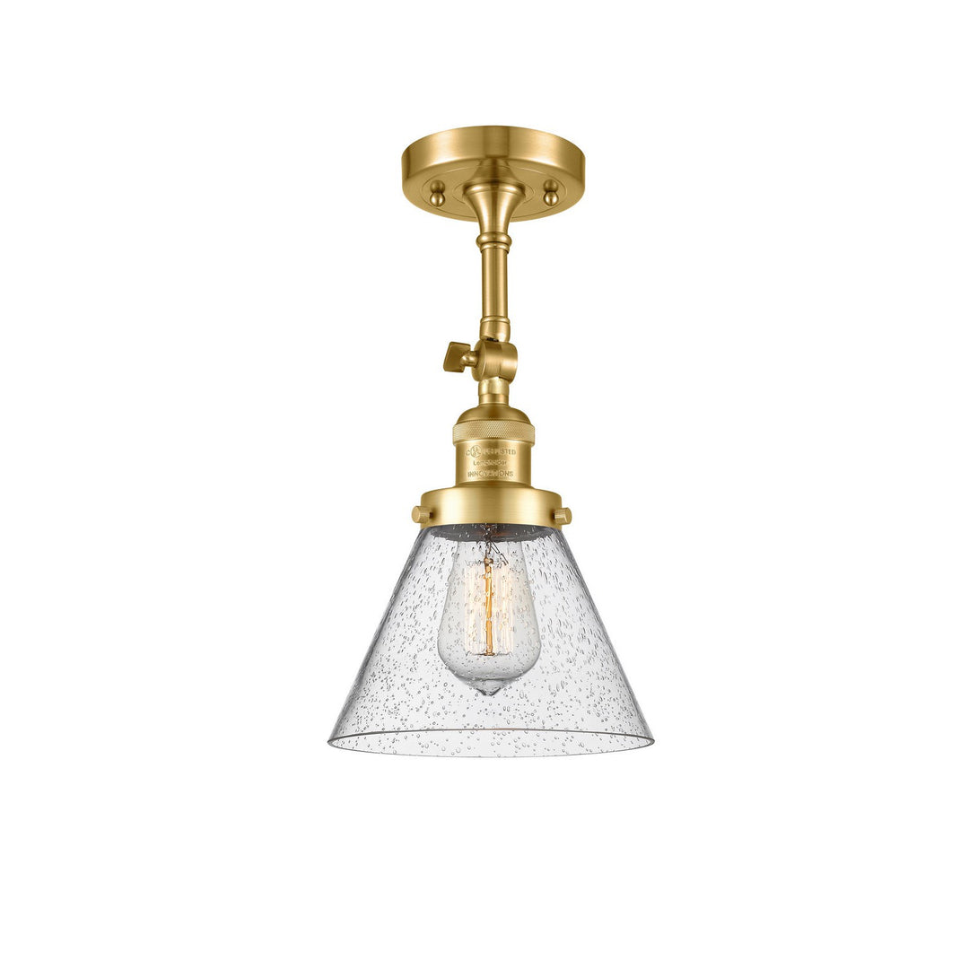Innovations Franklin Restoration 201F-SG-G44 Ceiling Light - Satin Gold