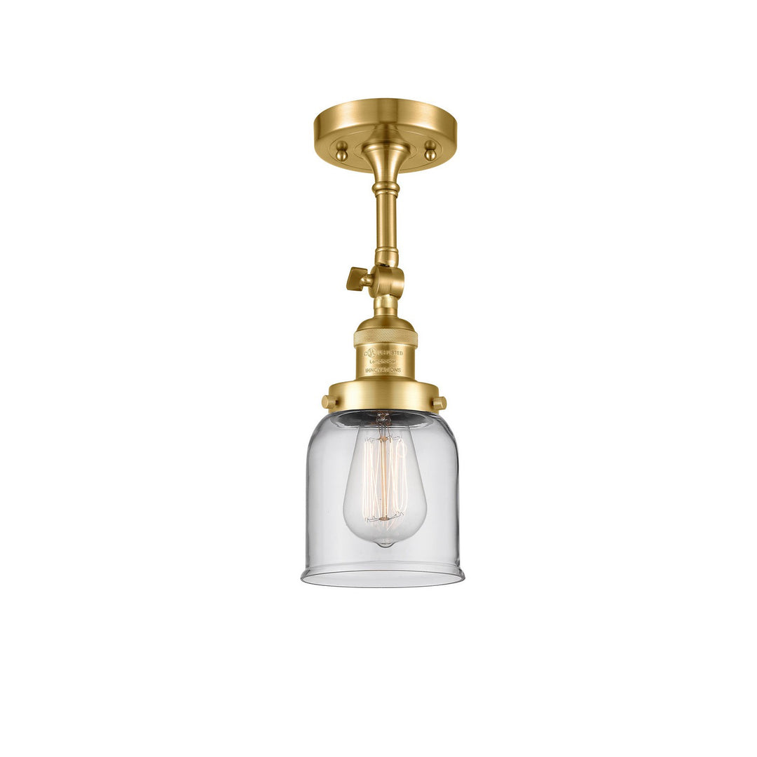 Innovations Franklin Restoration 201F-SG-G52-LED Ceiling Light - Satin Gold