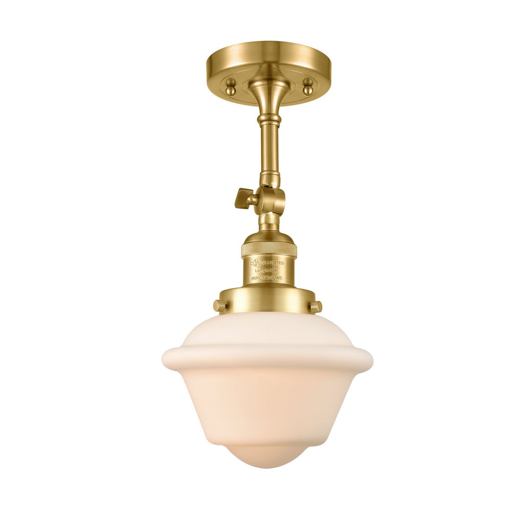 Innovations Franklin Restoration 201F-SG-G531 Ceiling Light - Satin Gold