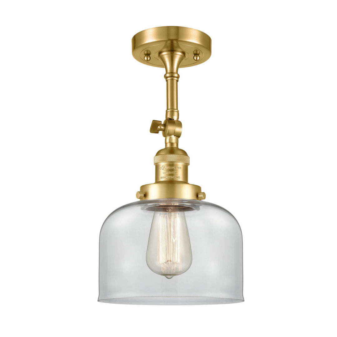 Innovations Franklin Restoration 201F-SG-G72 Ceiling Light - Satin Gold