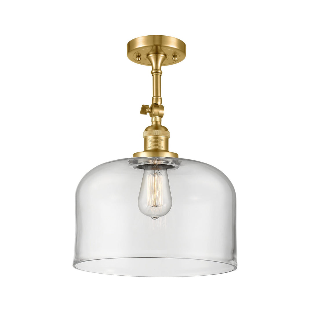 Innovations Franklin Restoration 201F-SG-G72-L Ceiling Light - Satin Gold