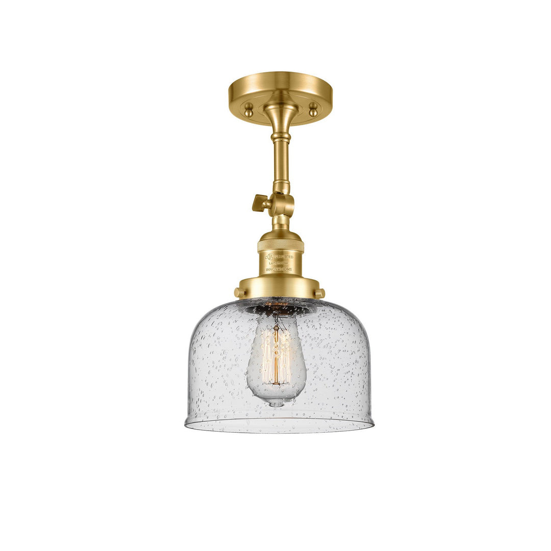 Innovations Franklin Restoration 201F-SG-G74-LED Ceiling Light - Satin Gold