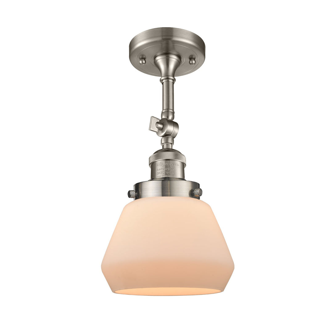 Innovations Franklin Restoration 201F-SN-G171-LED Ceiling Light - Brushed Satin Nickel