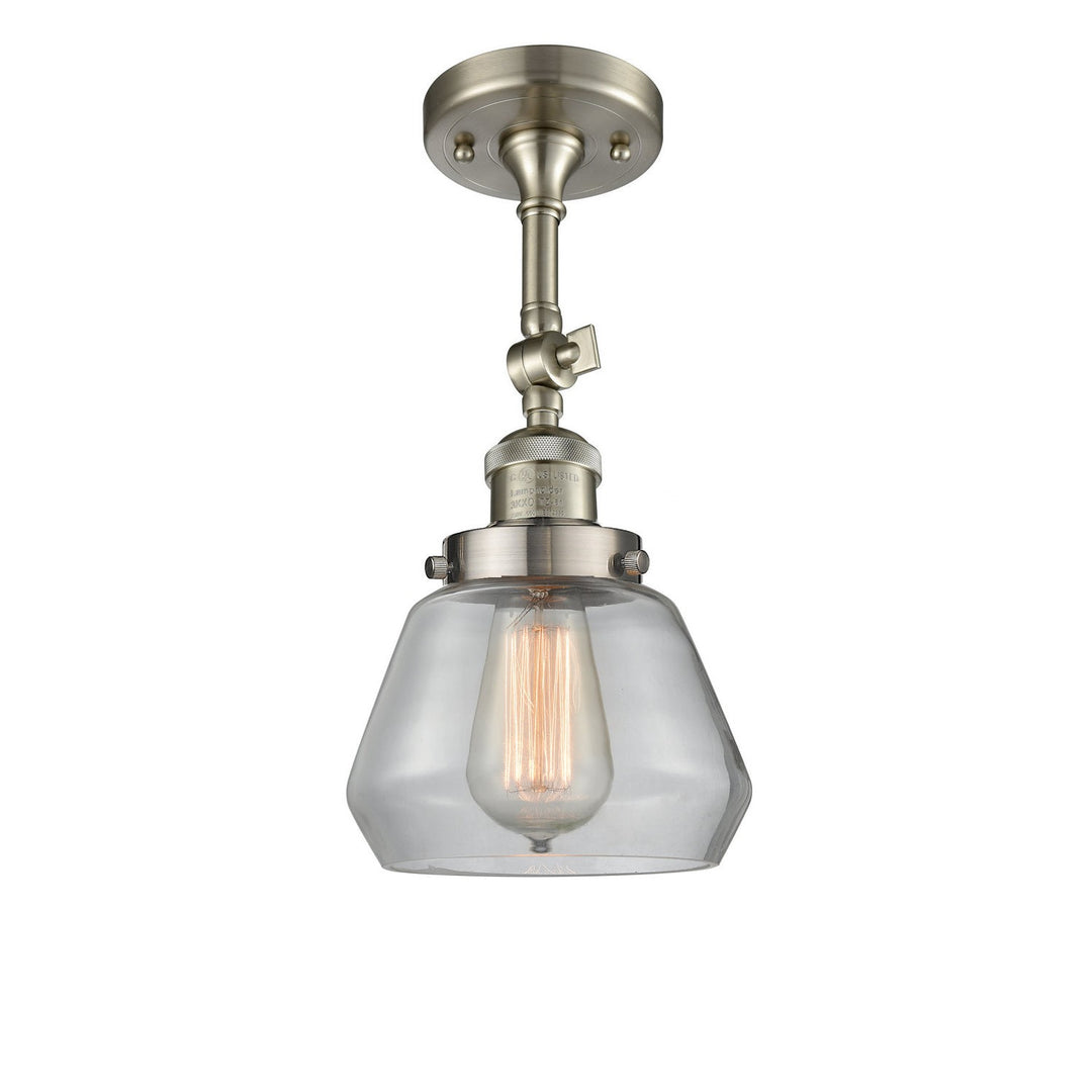 Innovations Franklin Restoration 201F-SN-G172-LED Ceiling Light - Brushed Satin Nickel