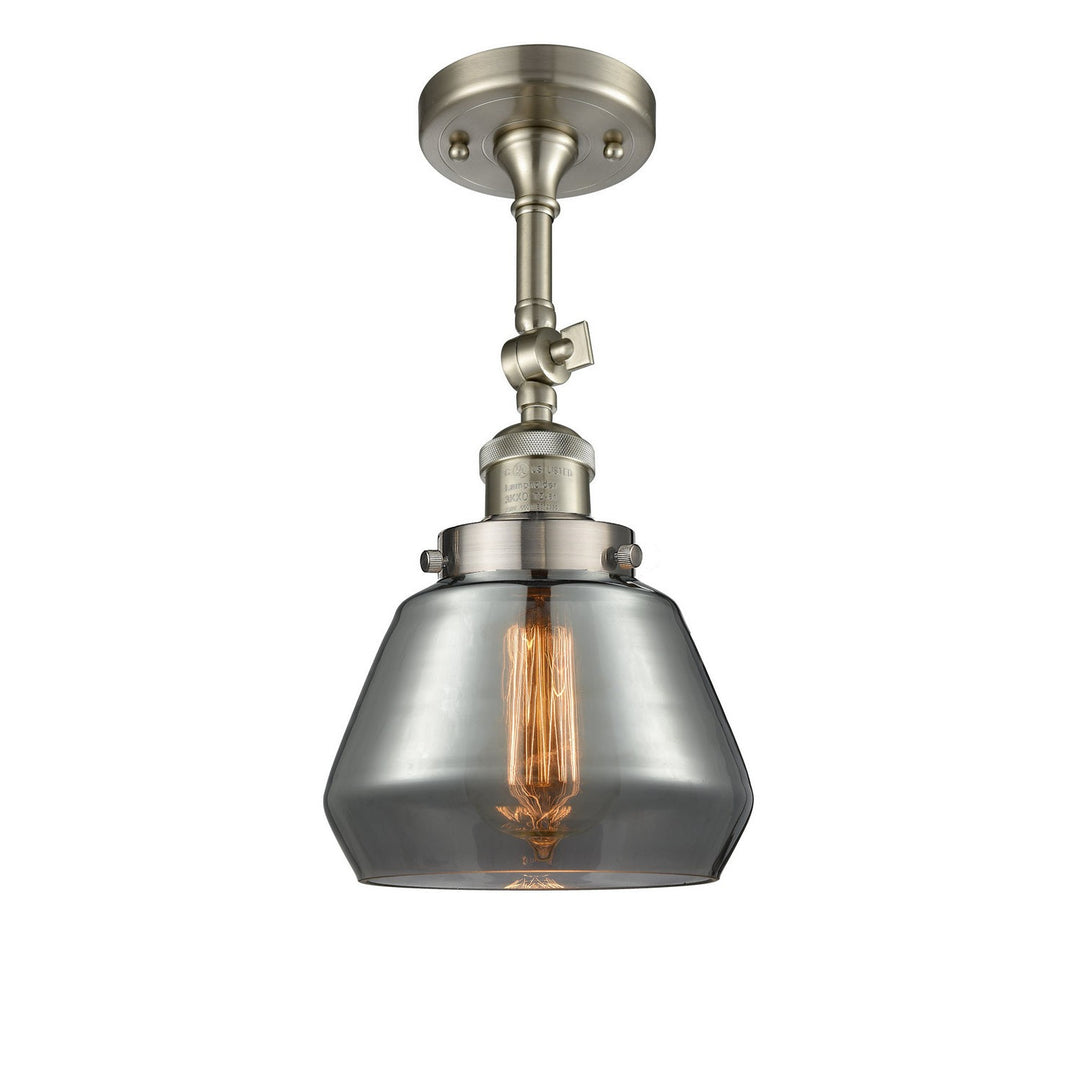 Innovations Franklin Restoration 201F-SN-G173-LED Ceiling Light - Brushed Satin Nickel