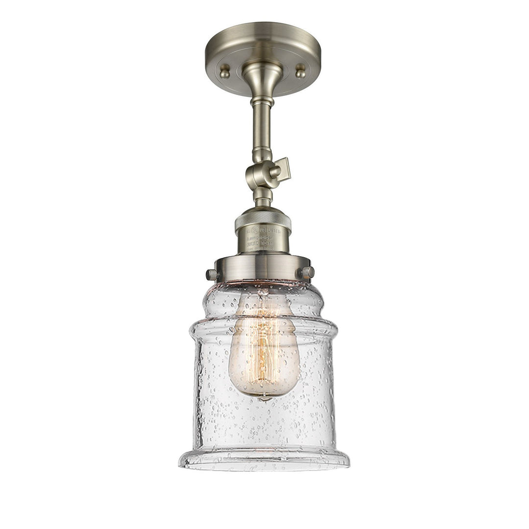 Innovations Franklin Restoration 201F-SN-G184-LED Ceiling Light - Brushed Satin Nickel