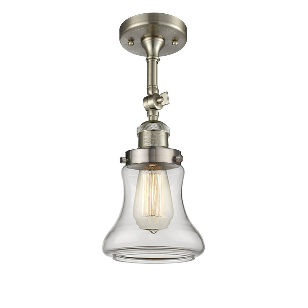 Innovations Franklin Restoration 201F-SN-G192-LED Ceiling Light - Brushed Satin Nickel