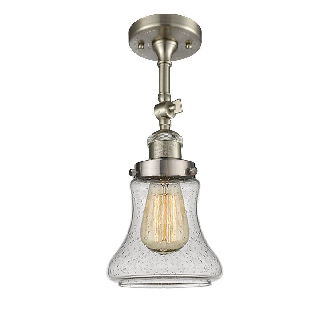 Innovations Franklin Restoration 201F-SN-G194-LED Ceiling Light - Brushed Satin Nickel