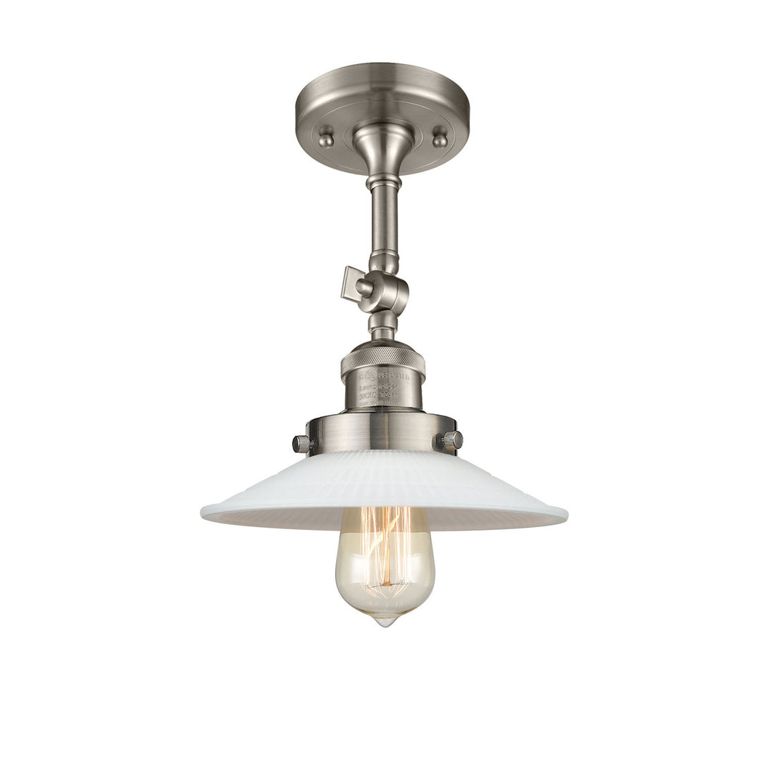 Innovations Franklin Restoration 201F-SN-G1-LED Ceiling Light - Brushed Satin Nickel