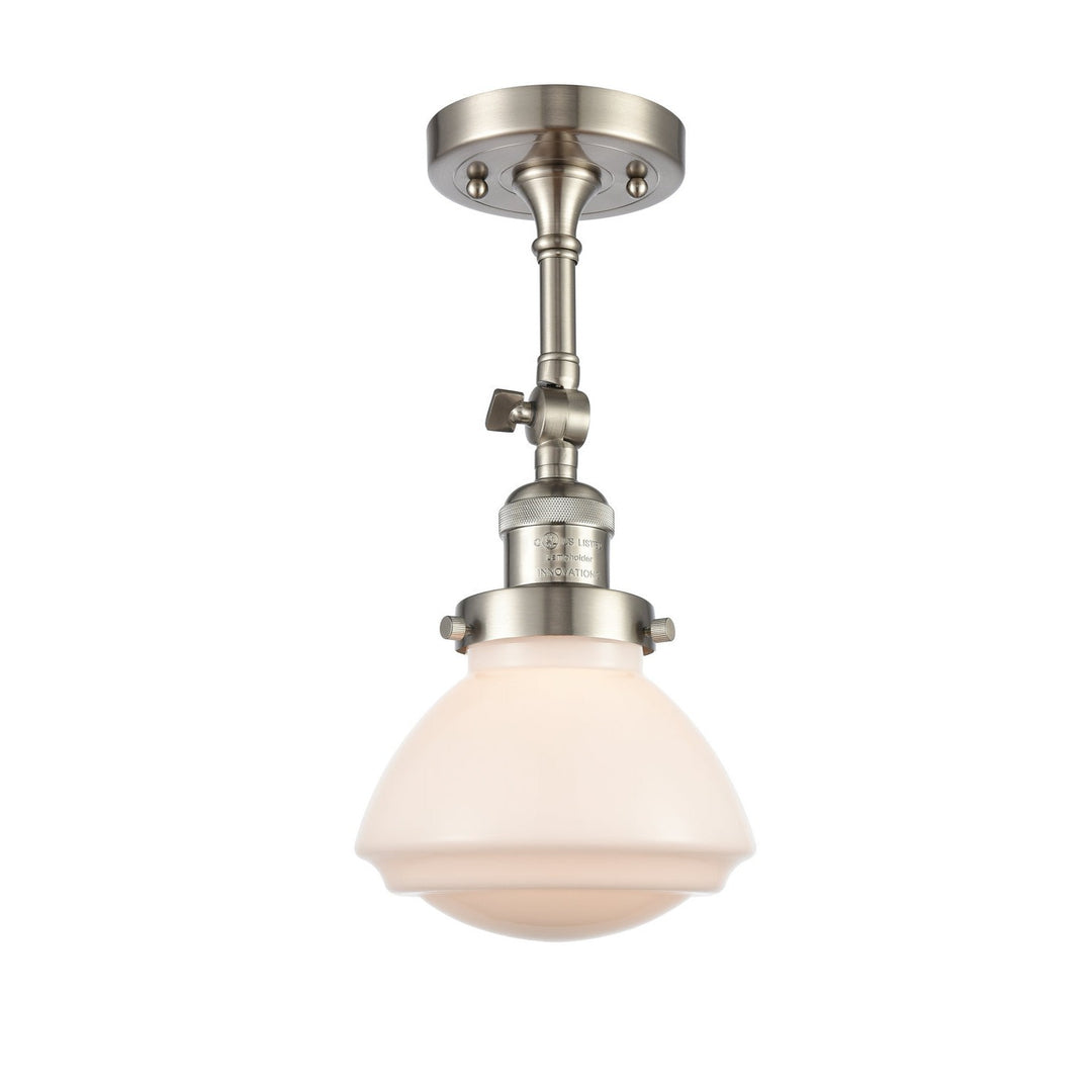Innovations Franklin Restoration 201F-SN-G321 Ceiling Light - Brushed Satin Nickel