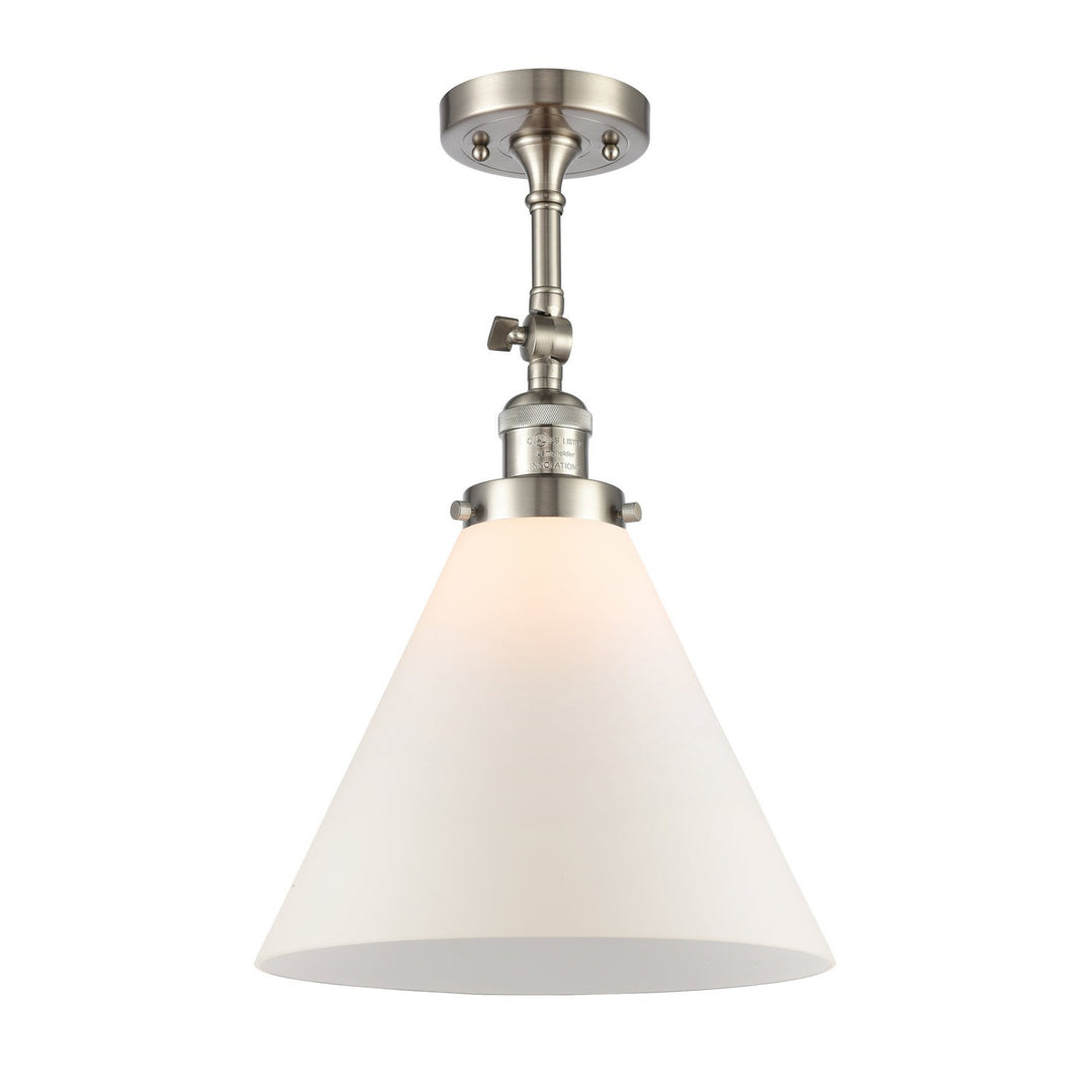 Innovations Franklin Restoration 201F-SN-G41-L-LED Ceiling Light - Brushed Satin Nickel