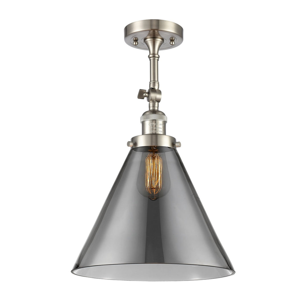 Innovations Franklin Restoration 201F-SN-G43-L-LED Ceiling Light - Brushed Satin Nickel