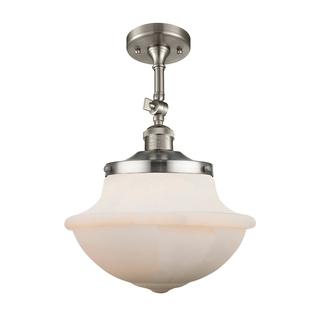 Innovations Franklin Restoration 201F-SN-G541-LED Ceiling Light - Brushed Satin Nickel