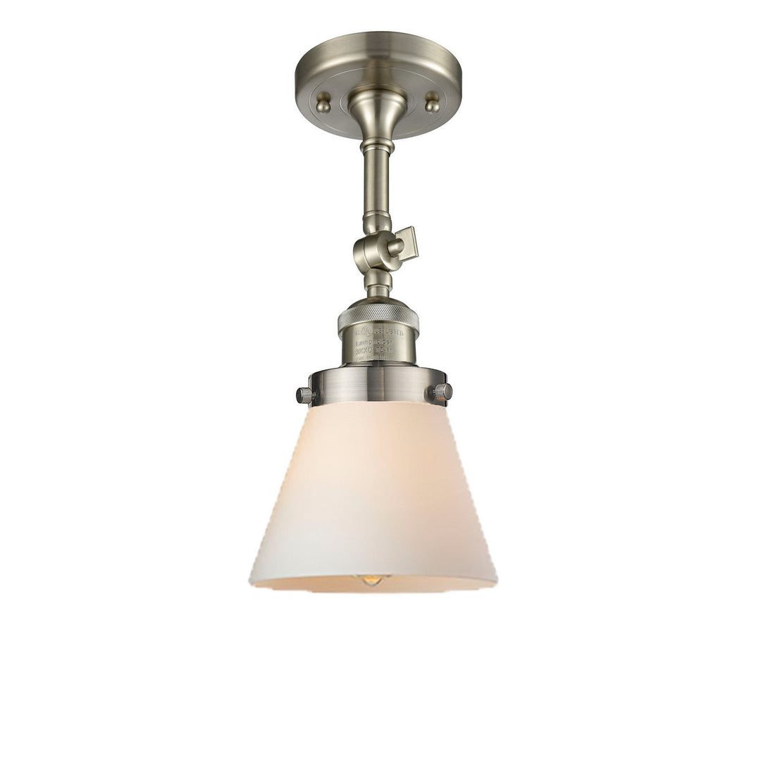 Innovations Franklin Restoration 201F-SN-G61-LED Ceiling Light - Brushed Satin Nickel