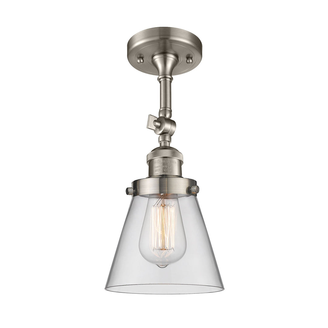 Innovations Franklin Restoration 201F-SN-G62-LED Ceiling Light - Brushed Satin Nickel