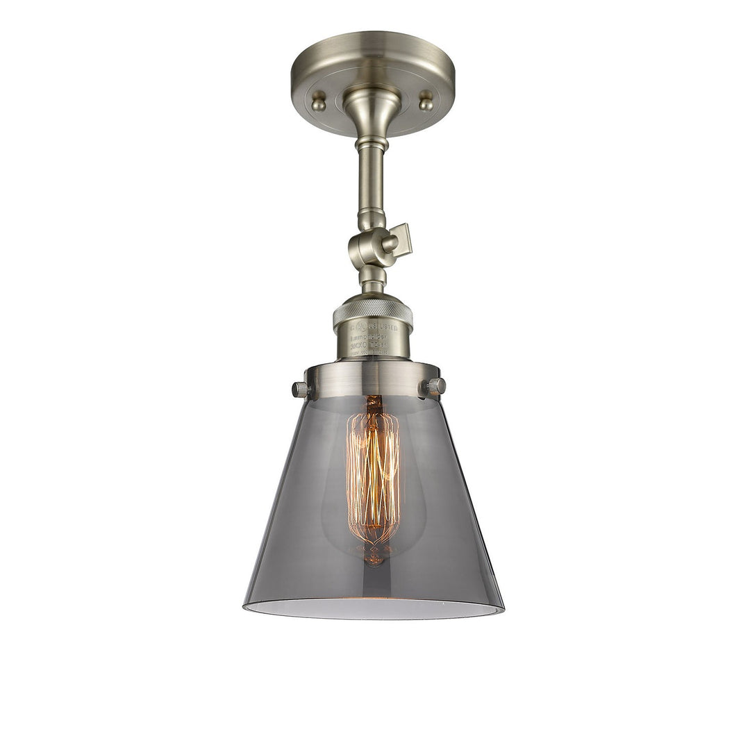Innovations Franklin Restoration 201F-SN-G63-LED Ceiling Light - Brushed Satin Nickel