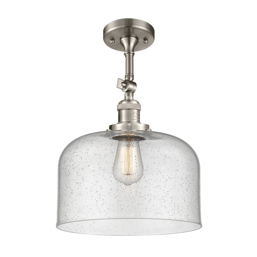Innovations Franklin Restoration 201F-SN-G74-L-LED Ceiling Light - Brushed Satin Nickel