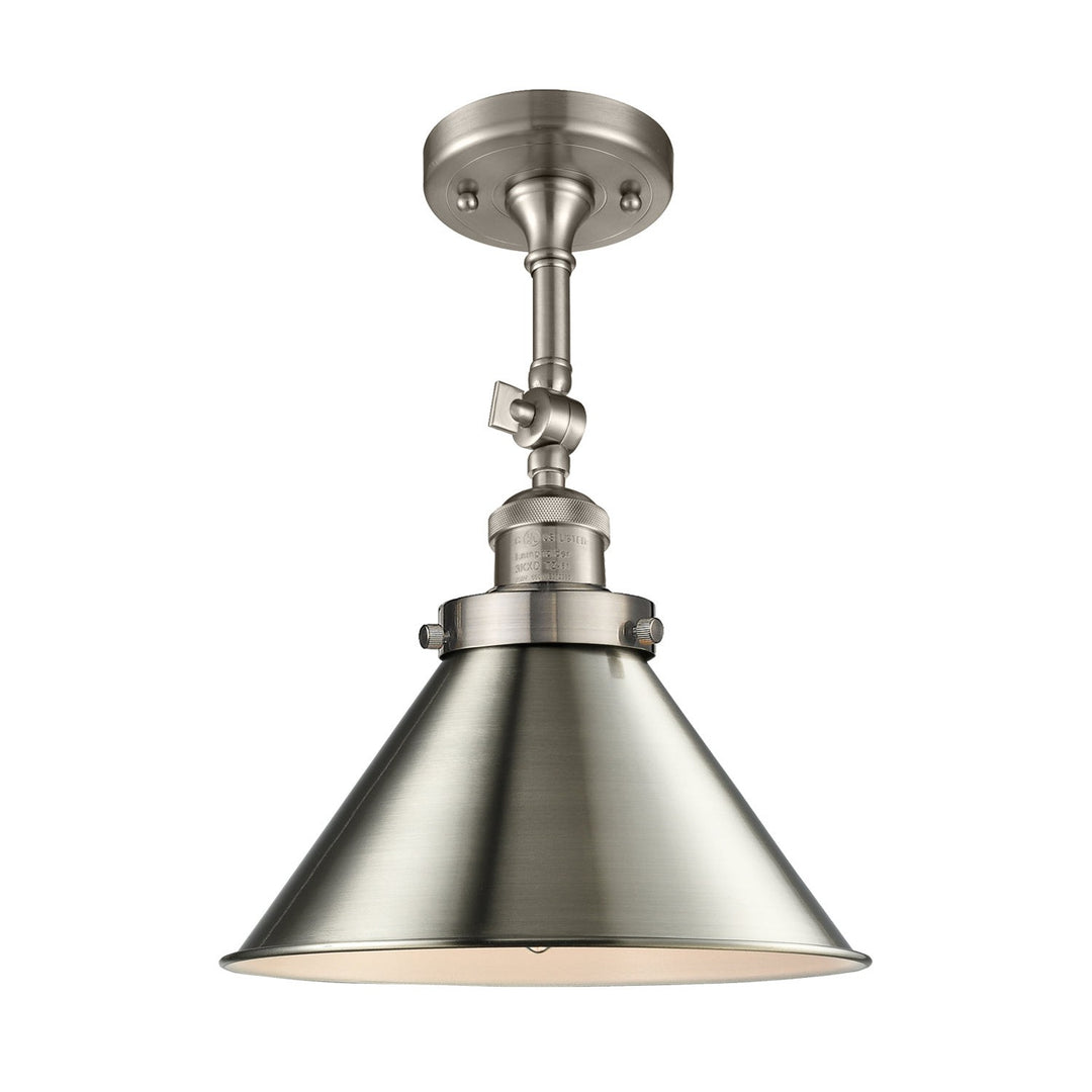 Innovations Franklin Restoration 201F-SN-M10-SN Ceiling Light - Brushed Satin Nickel