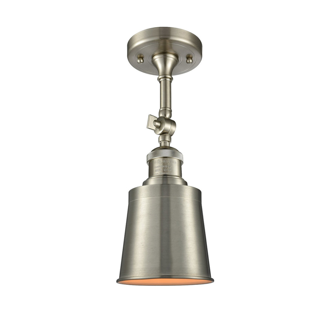 Innovations Franklin Restoration 201F-SN-M9-SN-LED Ceiling Light - Brushed Satin Nickel