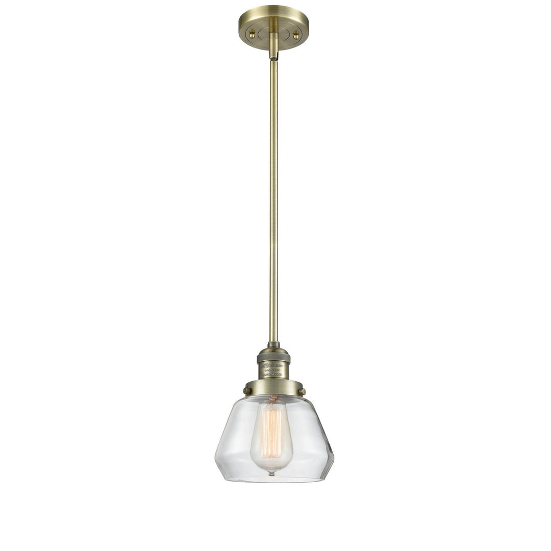 Innovations Franklin Restoration 201S-AB-G172-LED Pendant Light - Antique Brass