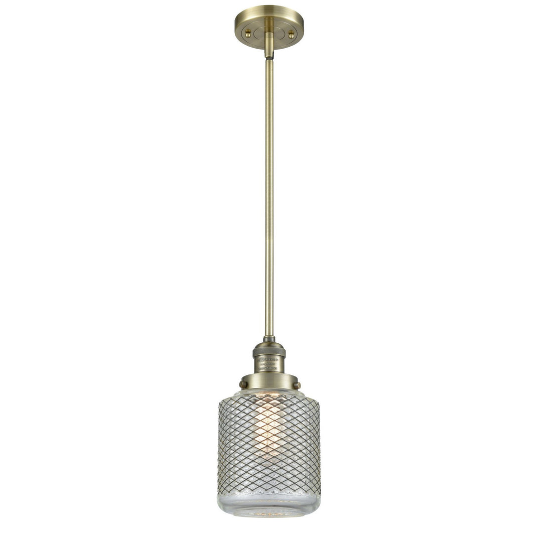 Innovations Franklin Restoration 201S-AB-G262-LED Pendant Light - Antique Brass