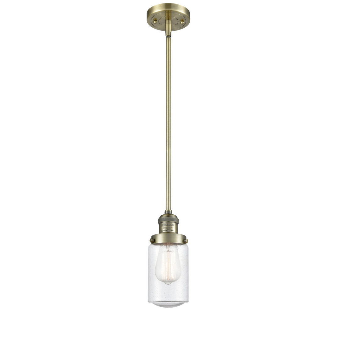 Innovations Franklin Restoration 201S-AB-G314 Pendant Light - Antique Brass