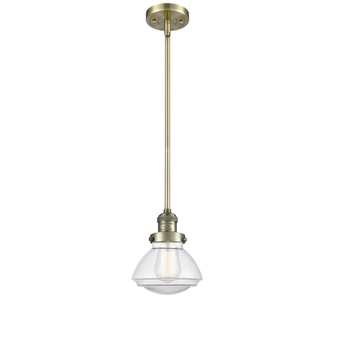 Innovations Franklin Restoration 201S-AB-G322-LED Pendant Light - Antique Brass