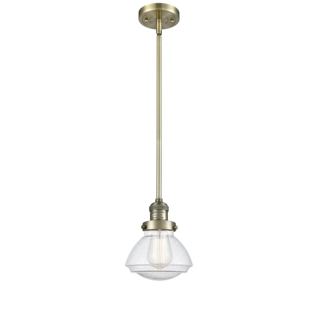 Innovations Franklin Restoration 201S-AB-G324-LED Pendant Light - Antique Brass