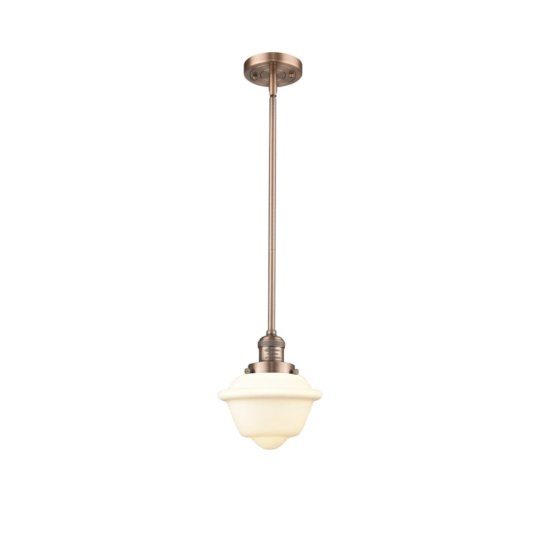 Innovations Franklin Restoration 201S-AC-G531-LED Pendant Light - Antique Copper