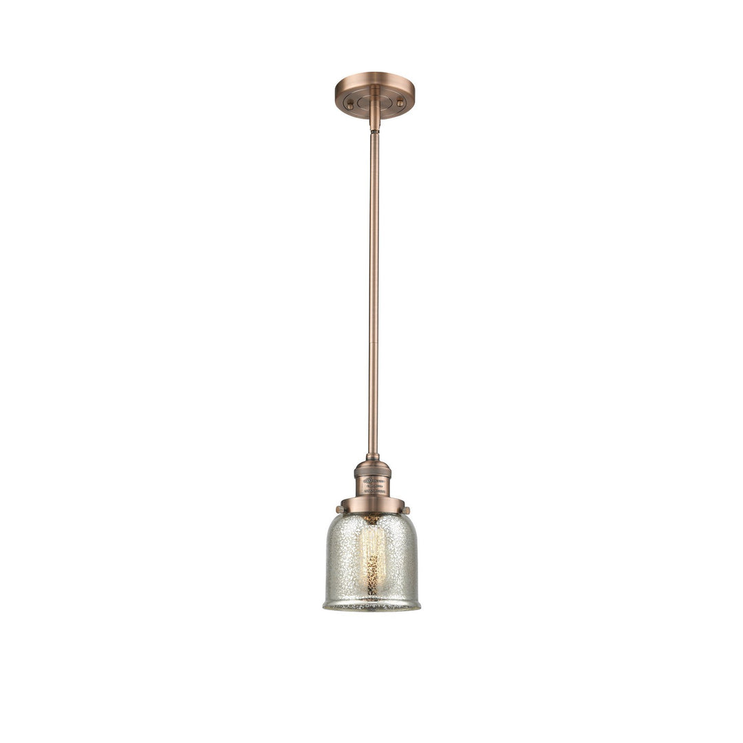 Innovations Franklin Restoration 201S-AC-G58-LED Pendant Light - Antique Copper