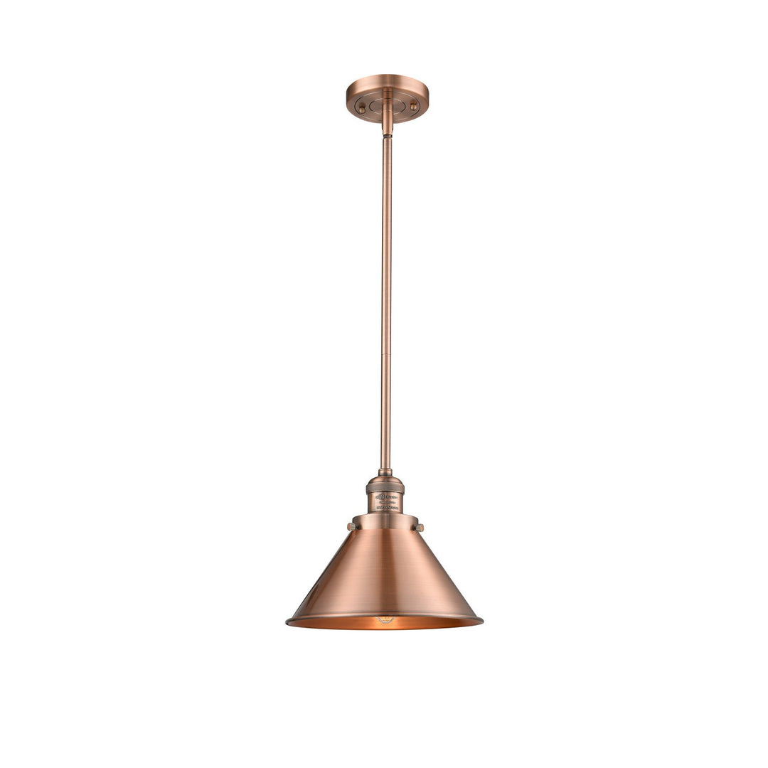 Innovations Franklin Restoration 201S-AC-M10-AC Pendant Light - Antique Copper