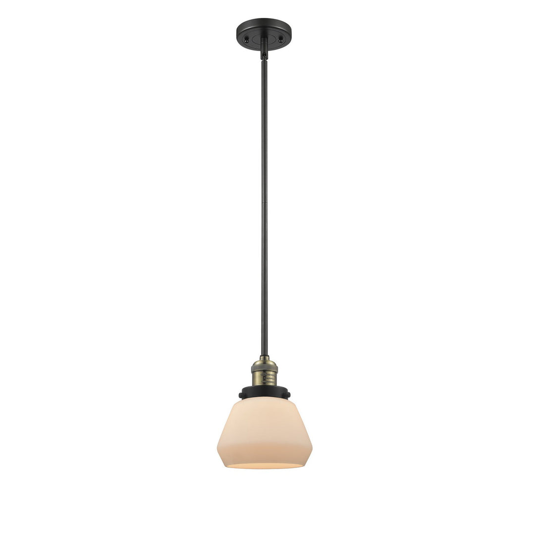 Innovations Franklin Restoration 201S-BAB-G171 Pendant Light - Black Antique Brass