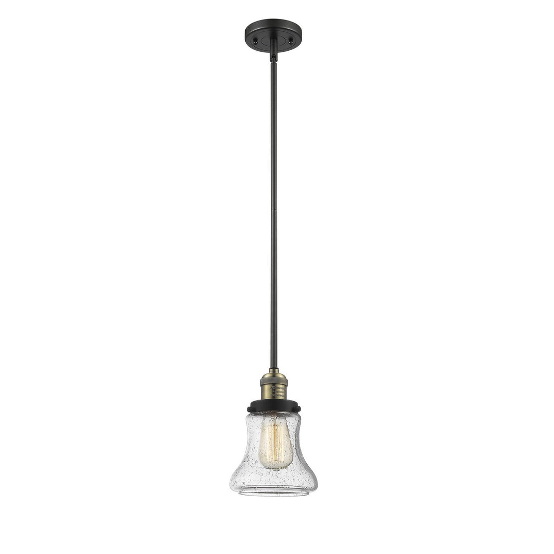 Innovations Franklin Restoration 201S-BAB-G194-LED Pendant Light - Black Antique Brass