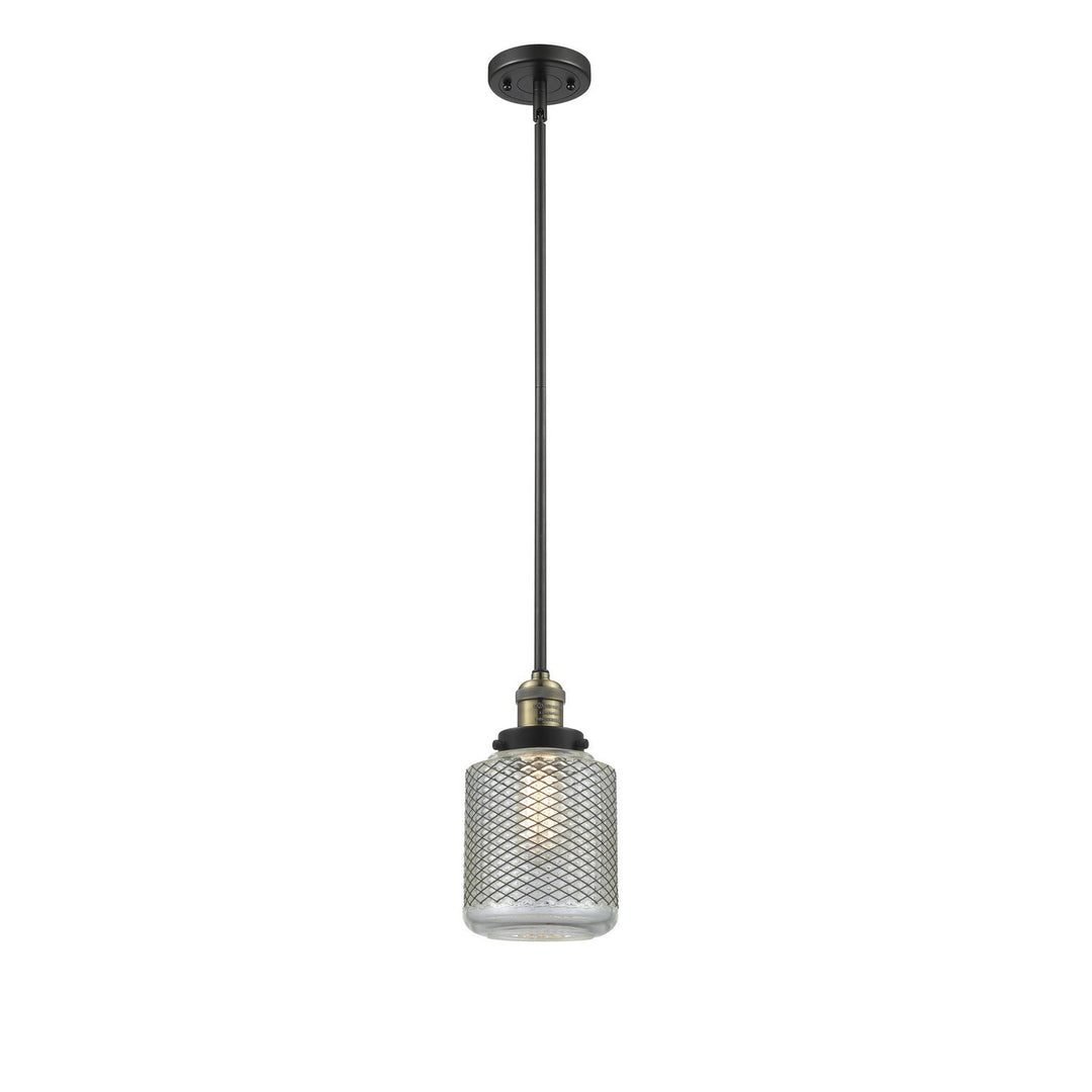 Innovations Franklin Restoration 201S-BAB-G262-LED Pendant Light - Black Antique Brass