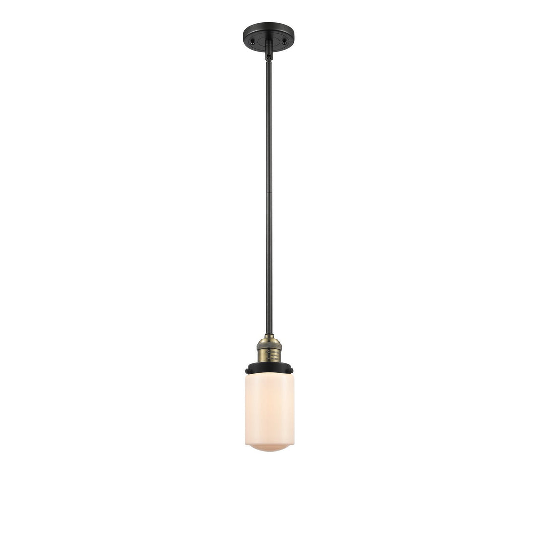 Innovations Franklin Restoration 201S-BAB-G311 Pendant Light - Black Antique Brass
