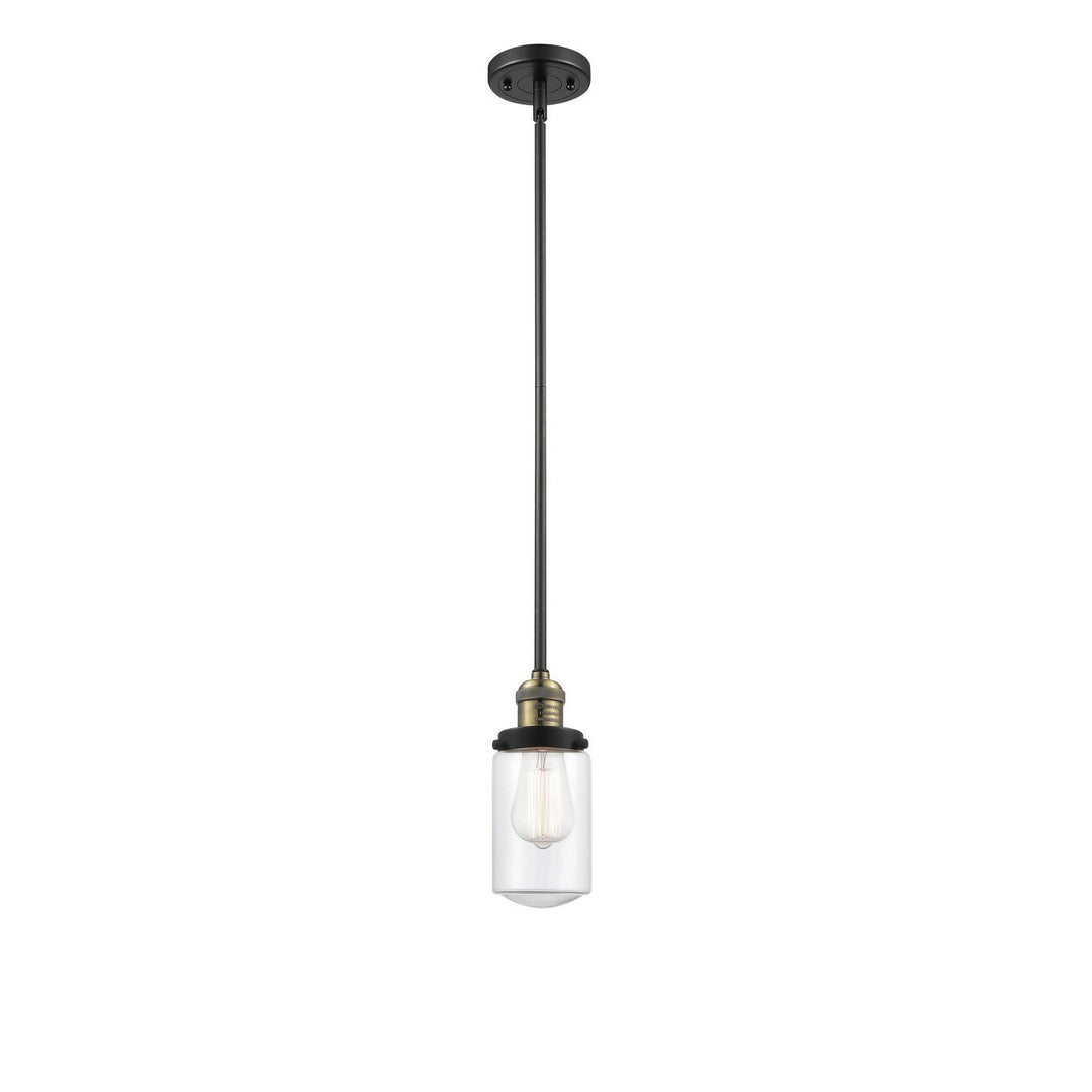Innovations Franklin Restoration 201S-BAB-G312-LED Pendant Light - Black Antique Brass