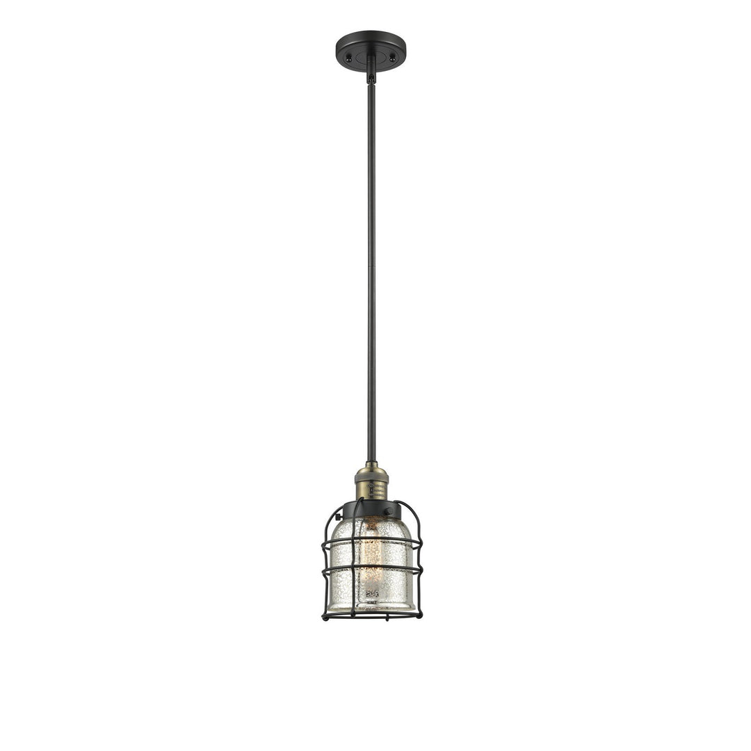 Innovations Franklin Restoration 201S-BAB-G58-CE-LED Pendant Light - Black Antique Brass