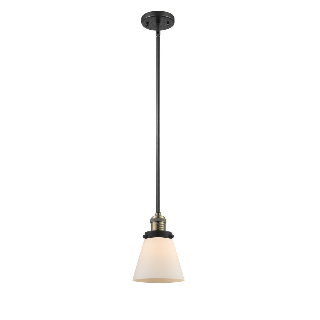 Innovations Franklin Restoration 201S-BAB-G61 Pendant Light - Black Antique Brass