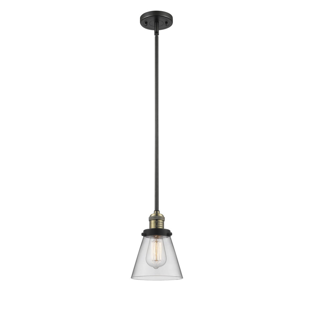 Innovations Franklin Restoration 201S-BAB-G62 Pendant Light - Black Antique Brass