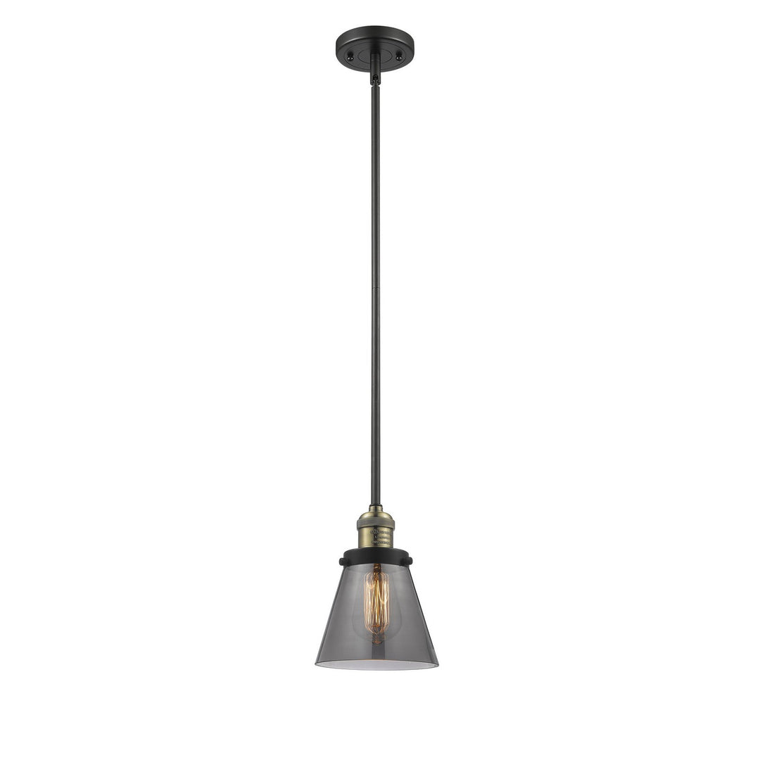 Innovations Franklin Restoration 201S-BAB-G63 Pendant Light - Black Antique Brass