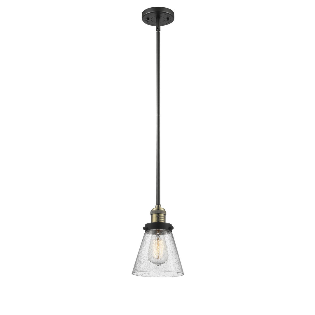 Innovations Franklin Restoration 201S-BAB-G64 Pendant Light - Black Antique Brass