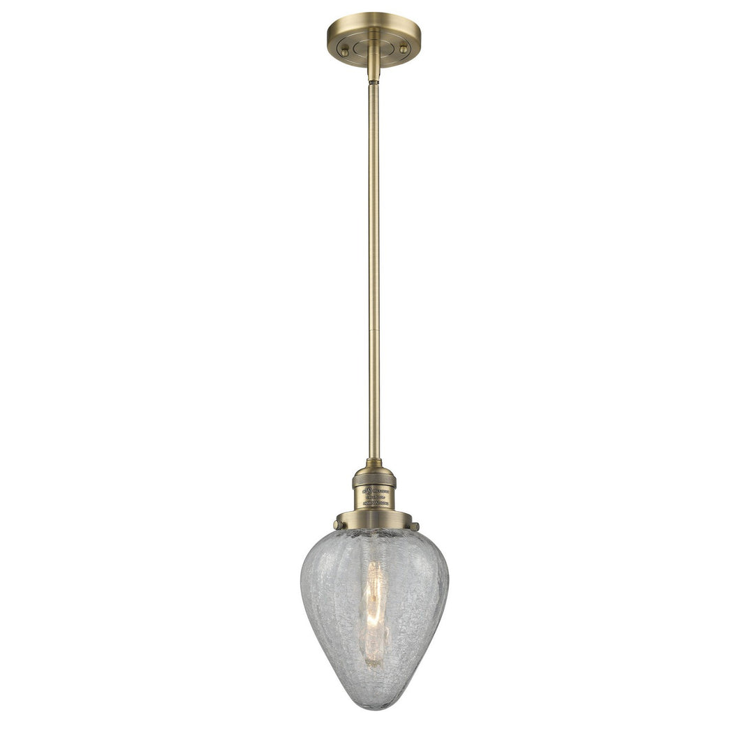 Innovations Franklin Restoration 201S-BB-G165-LED Pendant Light - Brushed Brass