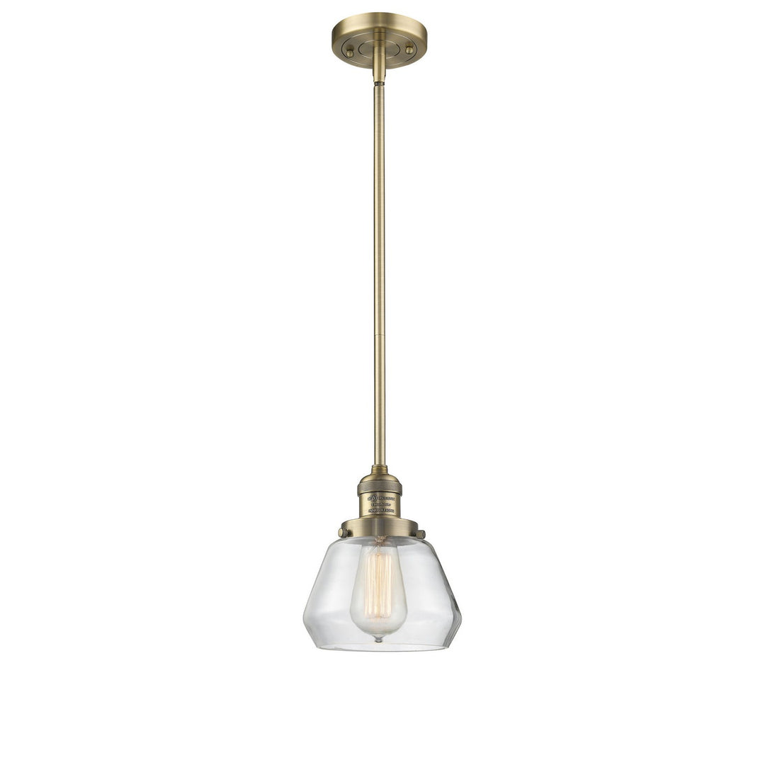 Innovations Franklin Restoration 201S-BB-G172-LED Pendant Light - Brushed Brass