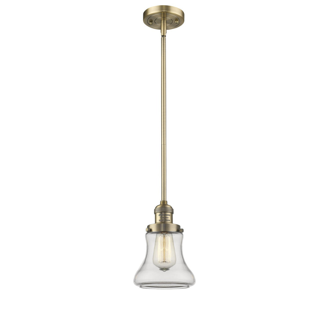 Innovations Franklin Restoration 201S-BB-G192-LED Pendant Light - Brushed Brass