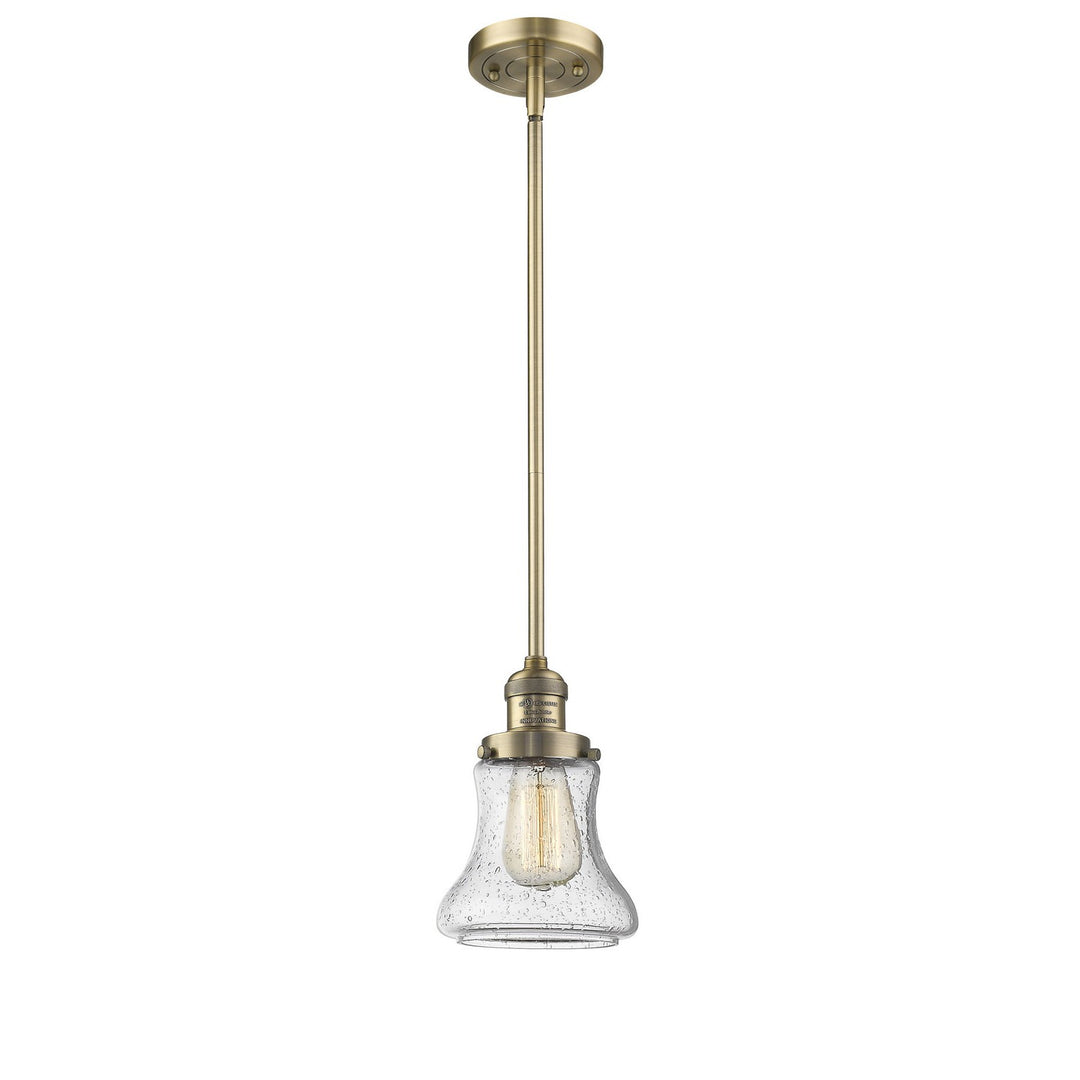 Innovations Franklin Restoration 201S-BB-G194-LED Pendant Light - Brushed Brass