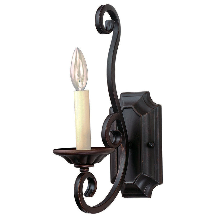 Maxim Manor 12217OI Wall Sconce Light - Oil Rubbed Bronze