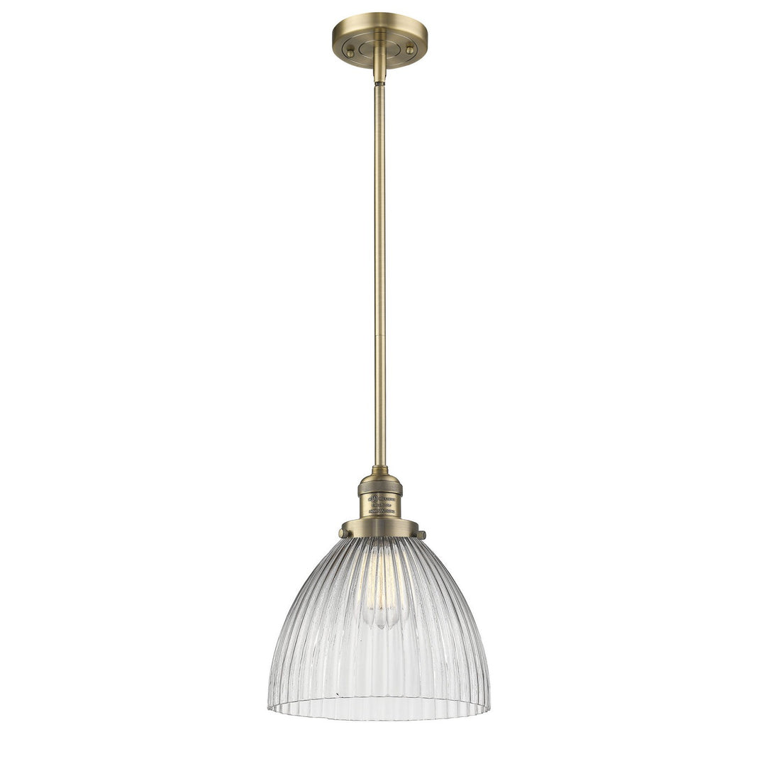 Innovations Franklin Restoration 201S-BB-G222-LED Pendant Light - Brushed Brass
