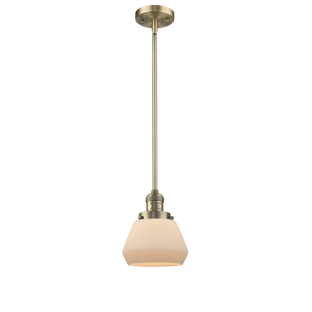 Innovations Franklin Restoration 201S-BB-G171-LED Pendant Light - Brushed Brass