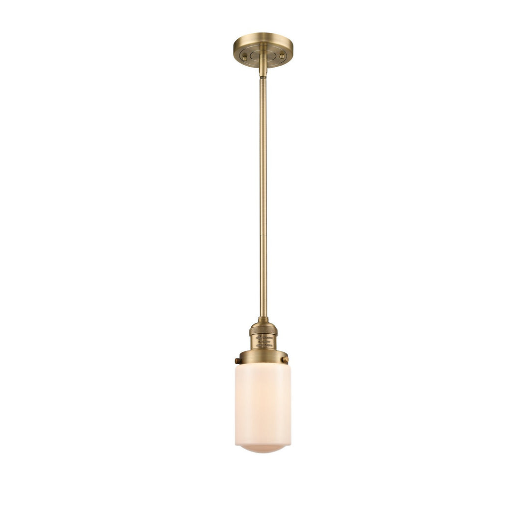 Innovations Franklin Restoration 201S-BB-G311 Pendant Light - Brushed Brass